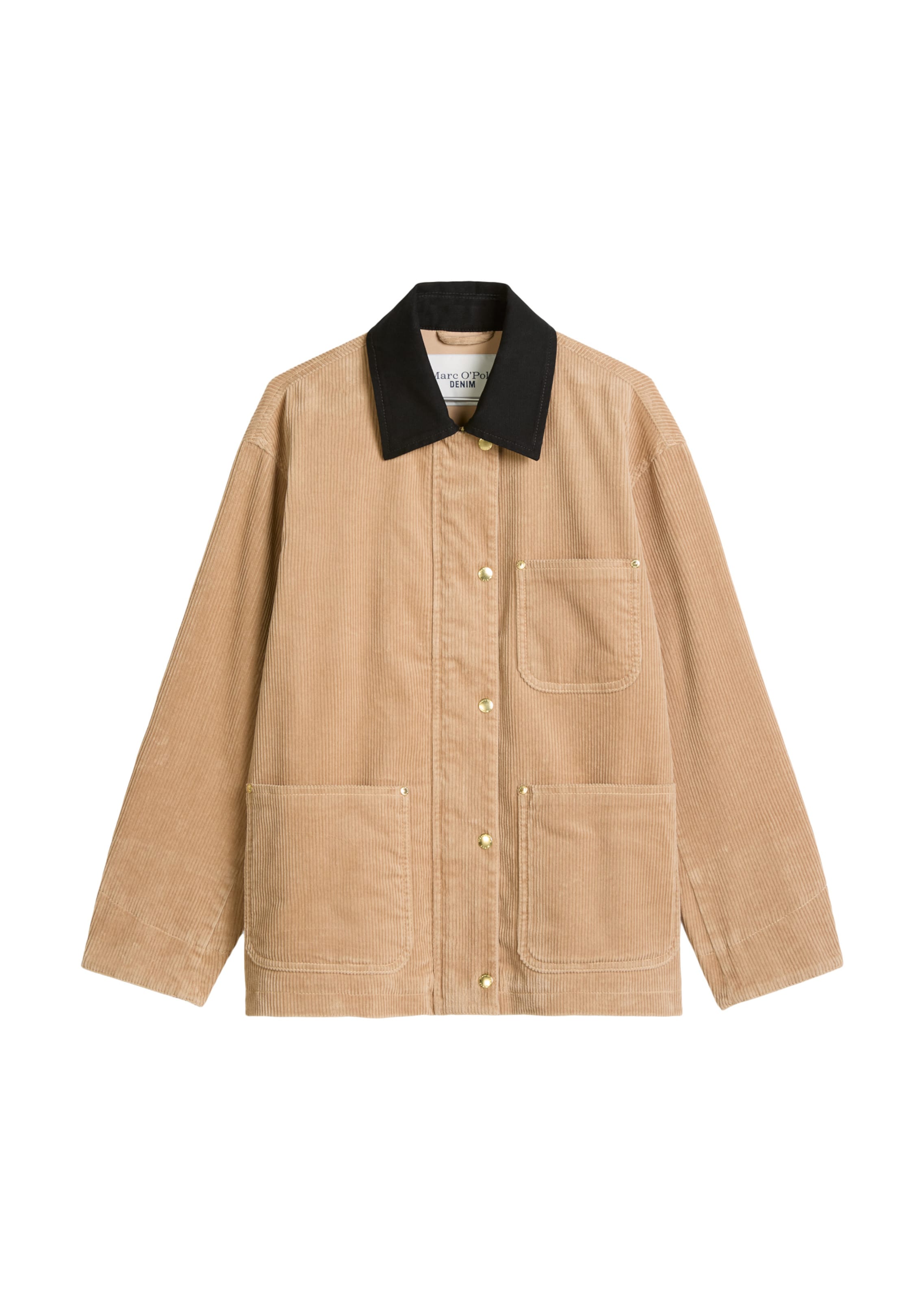 Marc O'Polo DENIM Tussenjas in Beige: voorkant