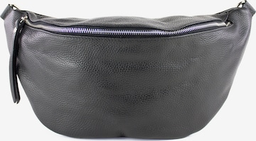 lePelou - Riñonera en negro: frente