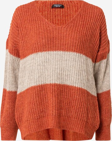 ZABAIONE Sweter 'Luisa' w kolorze pomarańczowy: przód