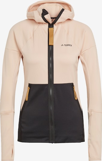 adidas Terrex Jacke in rosa / schwarz, Produktansicht