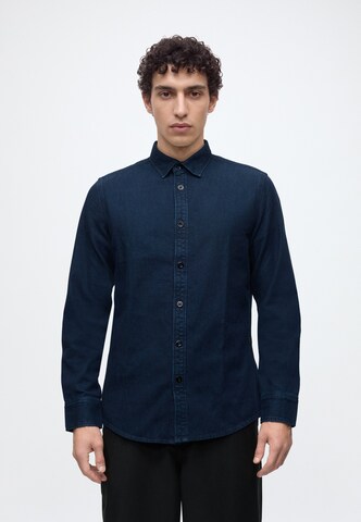 G-STAR Regular fit Риза в синьо: отпред