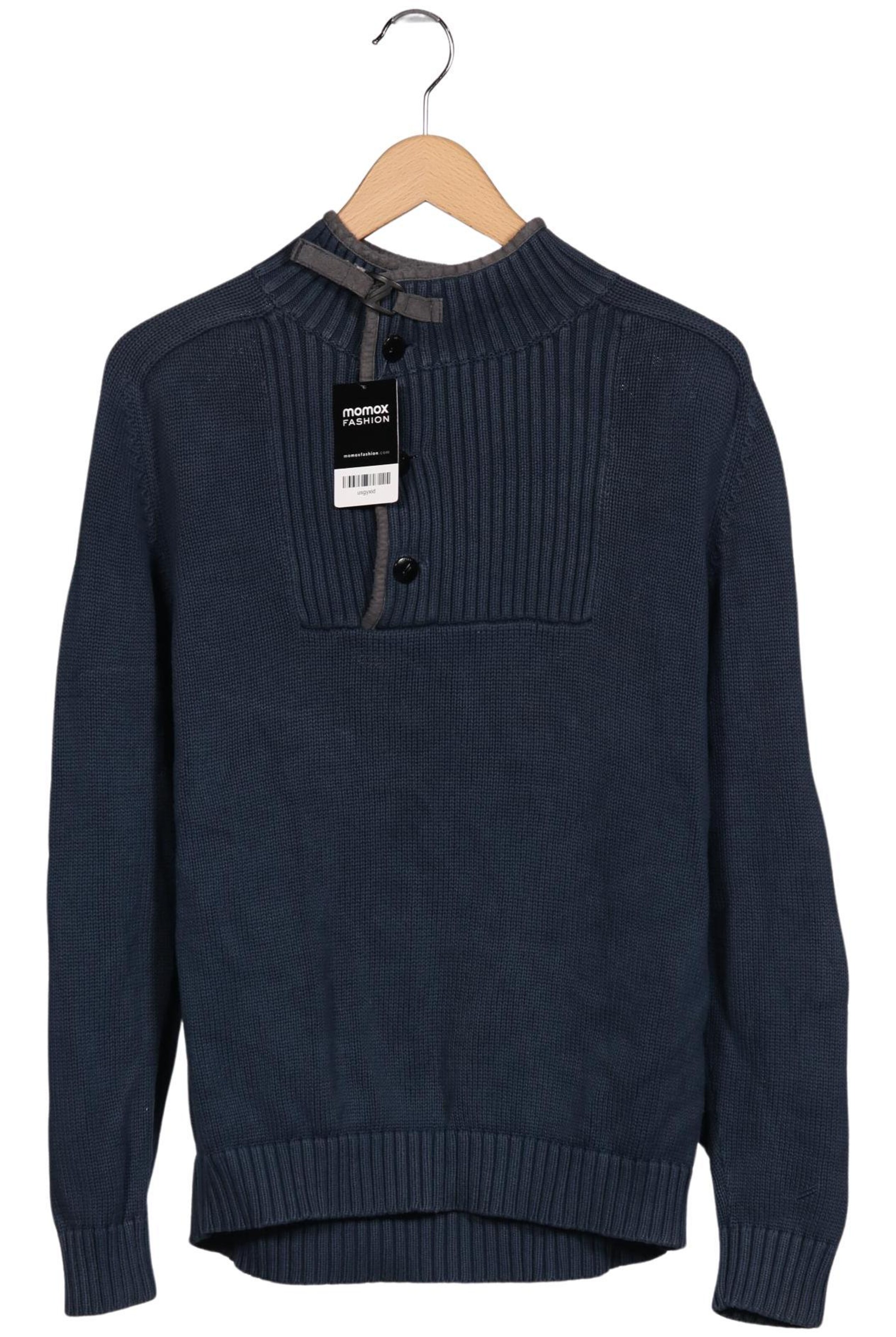 HECHTER PARIS Sweater & Cardigan in M in Blue: front