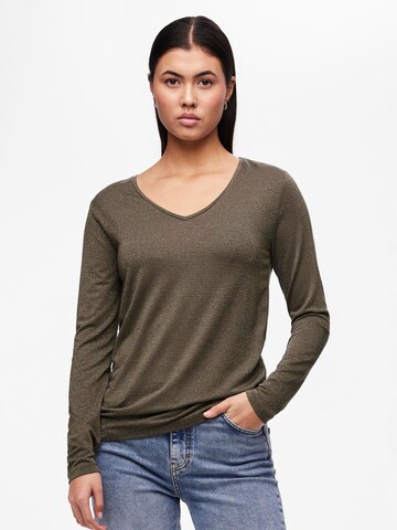 PIECES Shirts 'PCBillo' i grøn: forside