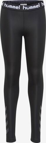 Hummel Skinny Leggings 'Tona' in Schwarz: predná strana