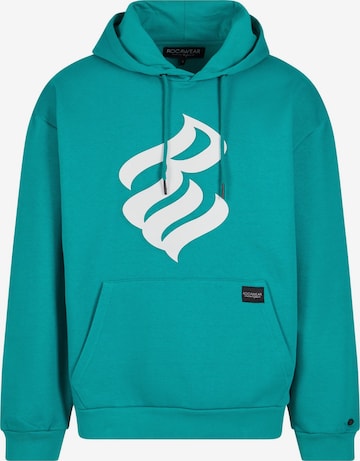 ROCAWEAR Sweatshirt 'Rocawear Glendale' in Groen: voorkant