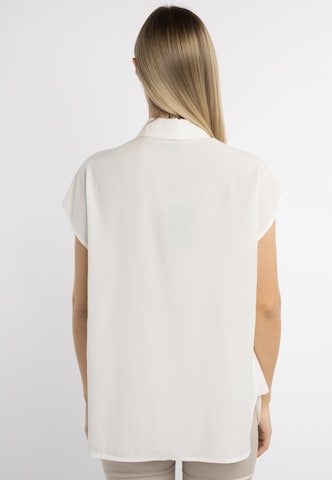 DreiMaster Klassik Blouse in White