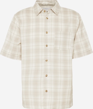 Coupe regular Chemise 'Eddie' Cotton On en beige : devant