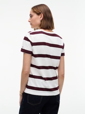 Tricou de la TOMMY HILFIGER pe alb