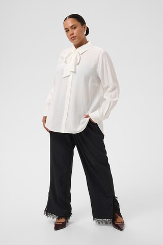 KAFFE CURVE Blouse 'Gila' in White