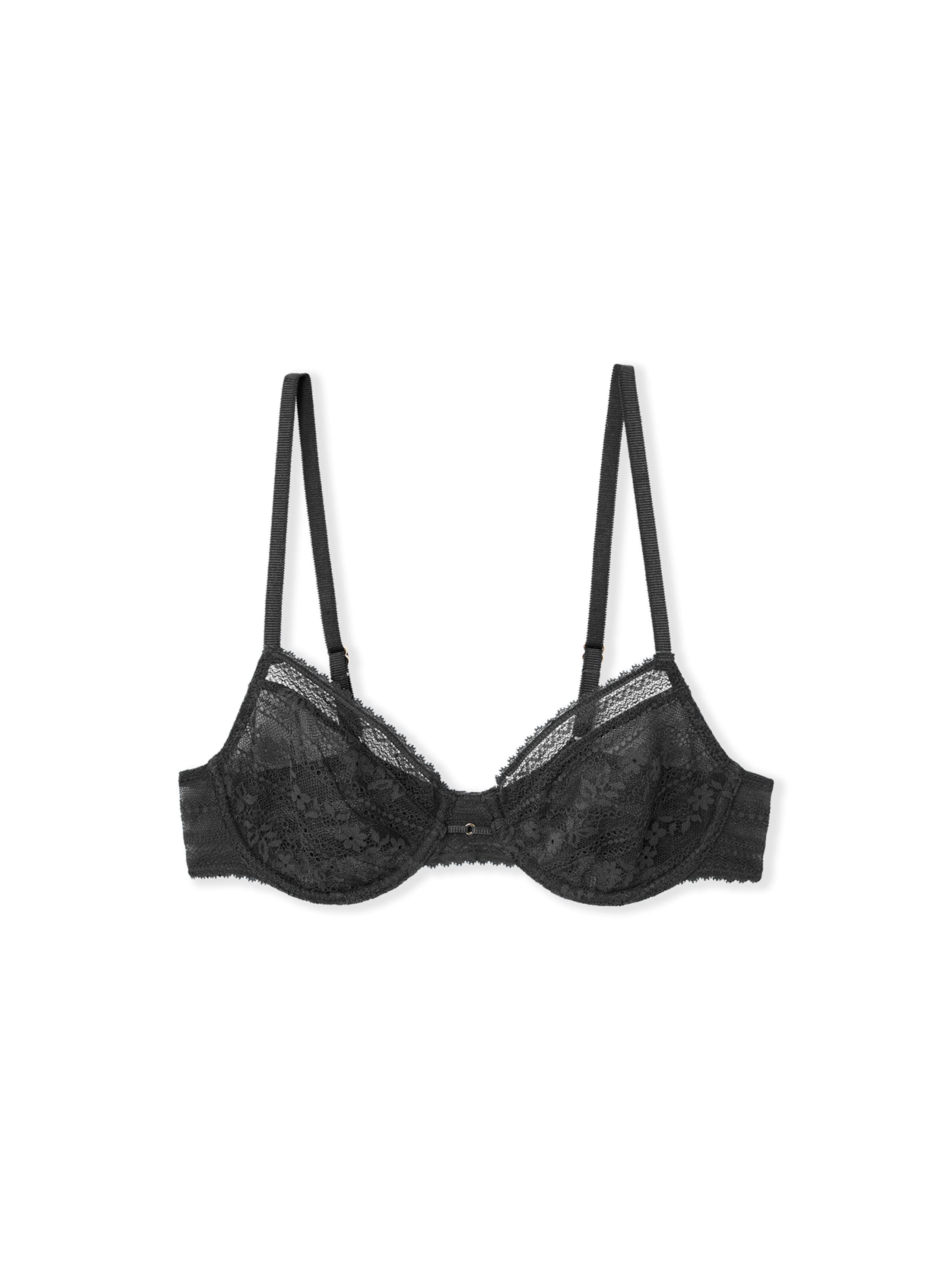 ETAM BH 'Aura' in Schwarz: Vorderseite