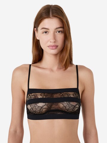 Bustino Reggiseno di ETAM in nero: frontale