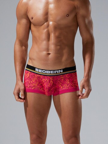SEOBEAN Boxer shorts 'Love' in Red