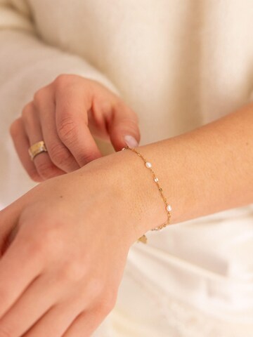 PURELEI Armband 'Delicate Pearl' in Goud