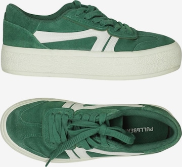 Pull&Bear Sneaker 37 in Grün: Vorderseite