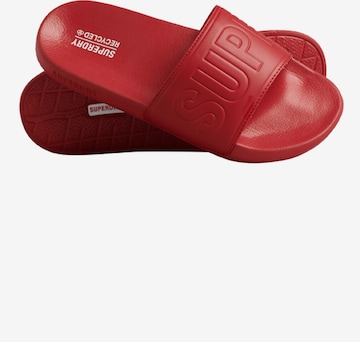 Superdry Beach & Pool Shoes in Red