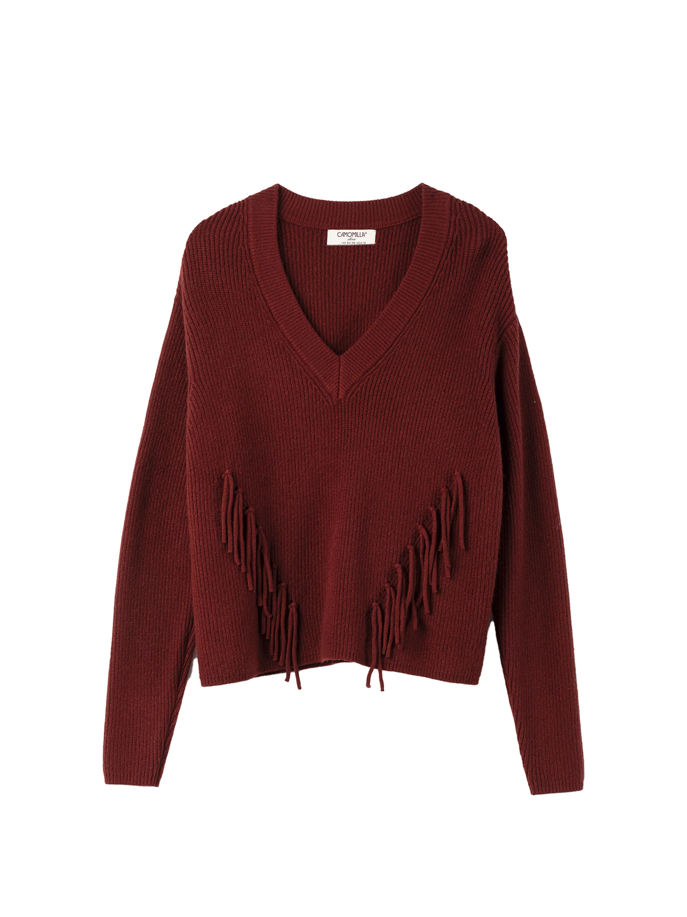 Pullover 'MARISA' di Camomilla Italia in rosso: frontale