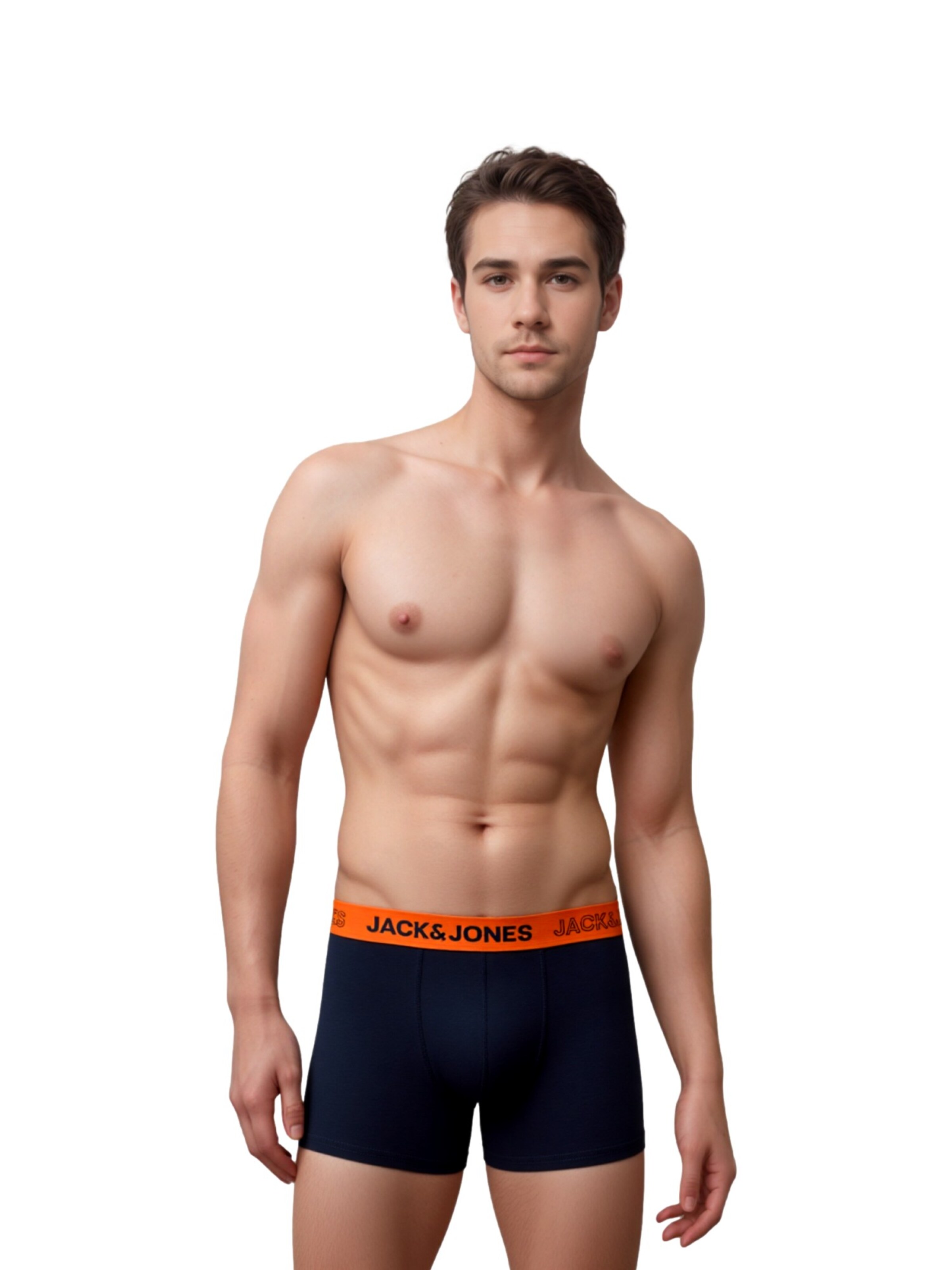 JACK & JONES - Boxers 'JACMelting Skull' em azul