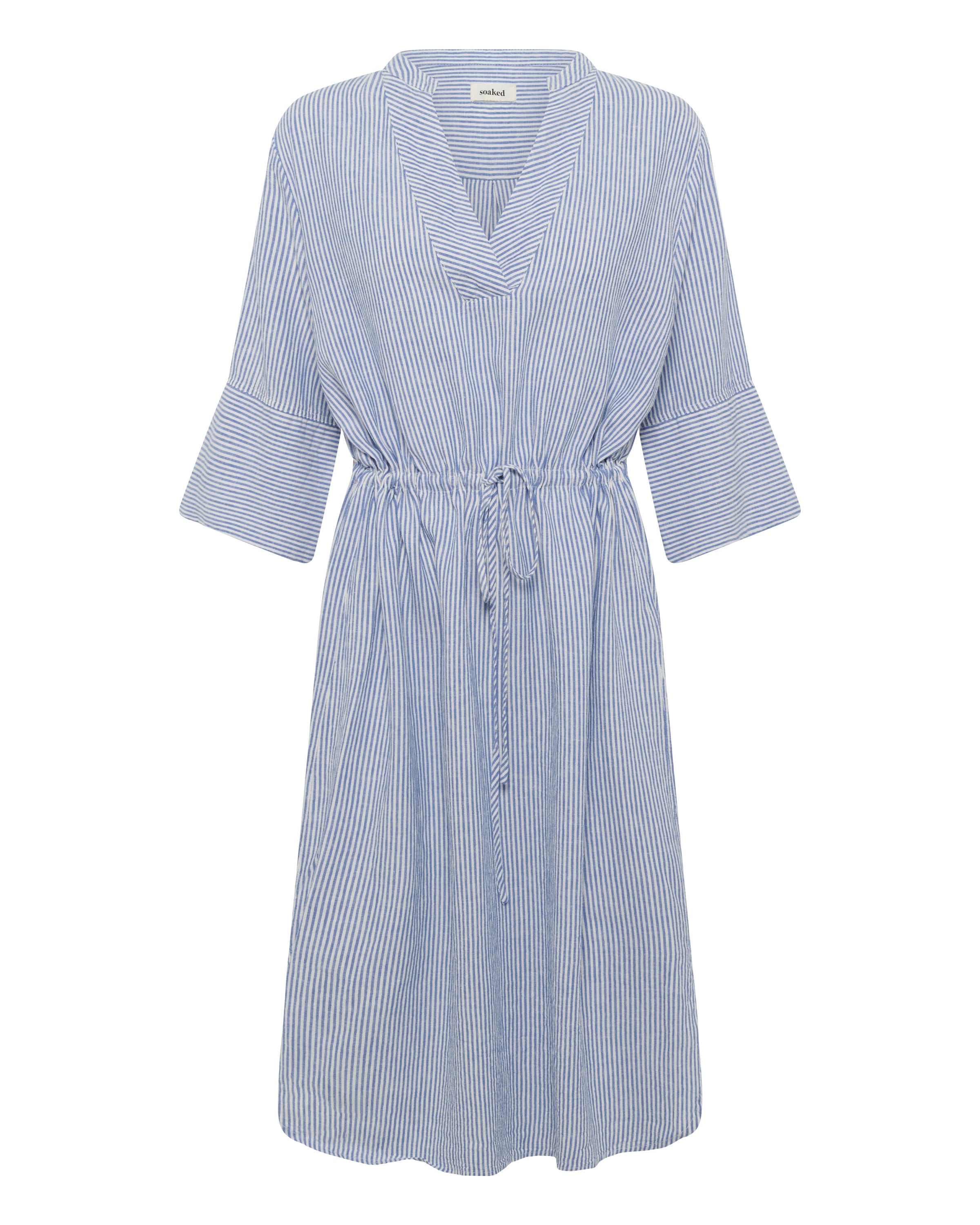 Robe 'Aria ' SOAKED IN LUXURY en bleu : devant