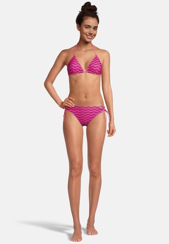BECO the world of aquasports Triangle Bikini 'Zigzag' in Pink