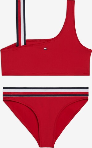 Tommy Hilfiger Underwear - Bustier Bikini en rojo: frente