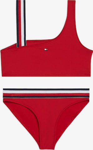 Tommy Hilfiger Underwear Bustier Bikini i rød: forside