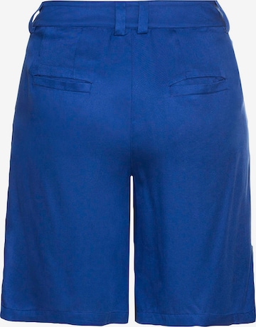 SHEEGO Широка кройка Панталон с набор в синьо