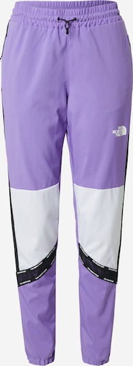 THE NORTH FACE Hose 'Train' in lila / schwarz / weiß, Produktansicht