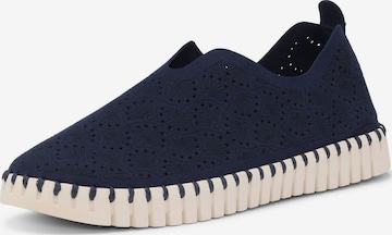 ILSE JACOBSEN Slipper 'Tulip3485' i blå: forside