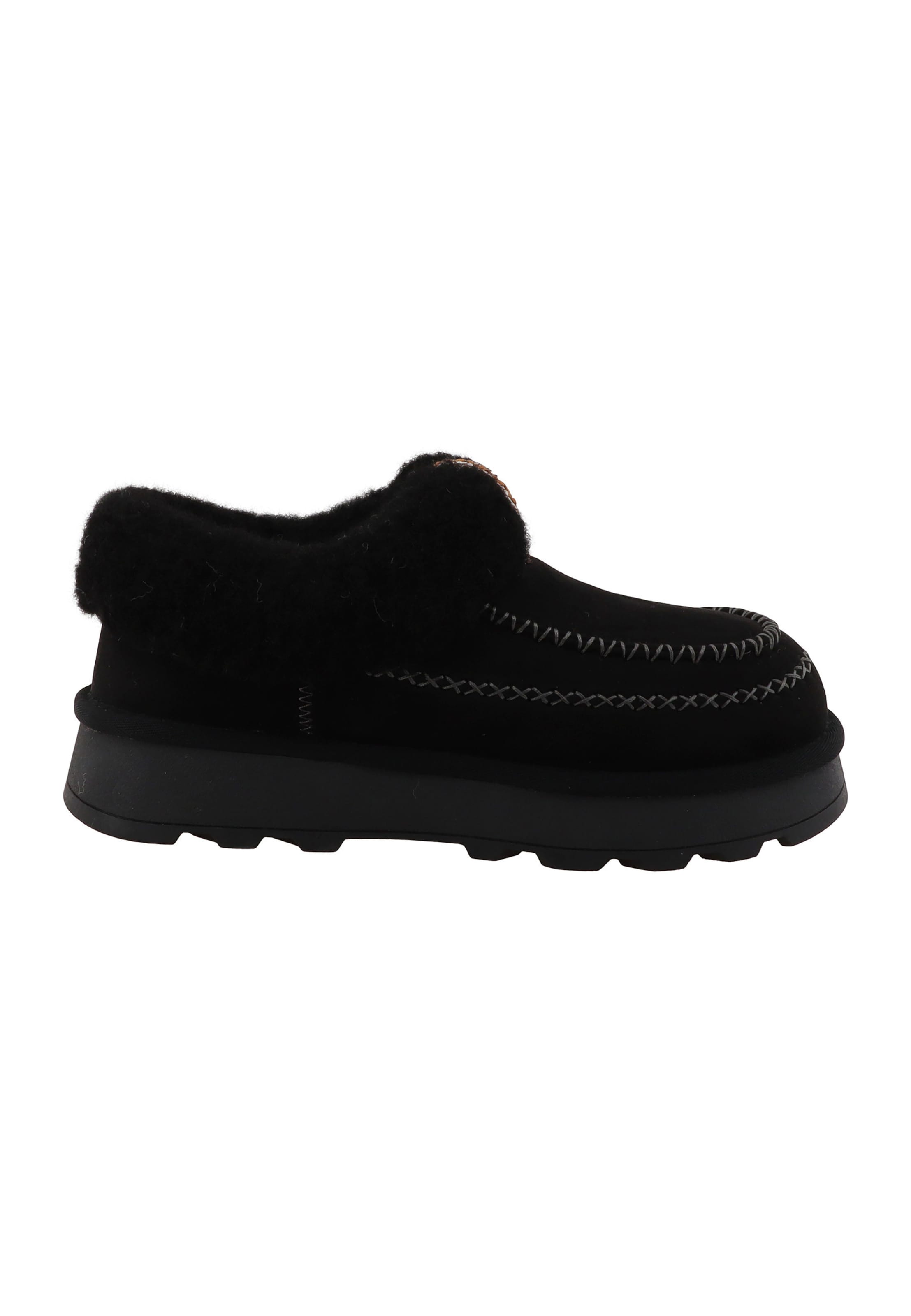 TOM TAILOR - Sapato Slip-on em preto: frente