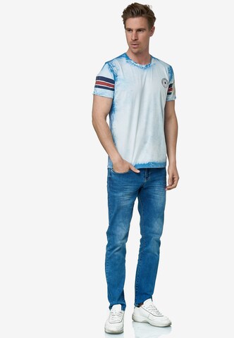 Rusty Neal T-Shirt in Blau