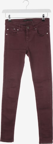 Victoria Beckham Jeans in 27 in Red: front