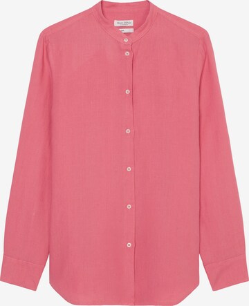 Marc O'Polo Blouse in Roze: voorkant