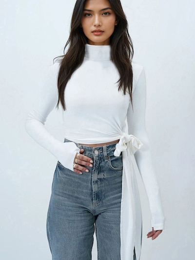 Trend Alaçatı Stili Blouse in XS-S in White, Item view