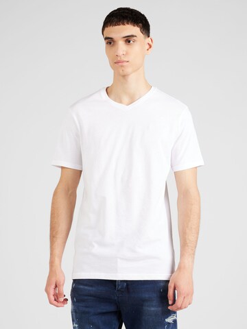 T-Shirt UNITED COLORS OF BENETTON en blanc : devant