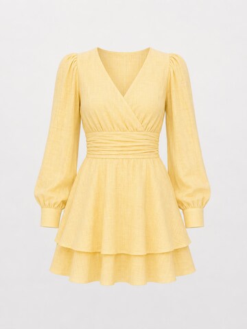 VERO MODA Jurk 'VMMIE' in Geel