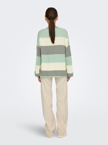 ONLY Sweter 'ONLAtia' w kolorze zielony