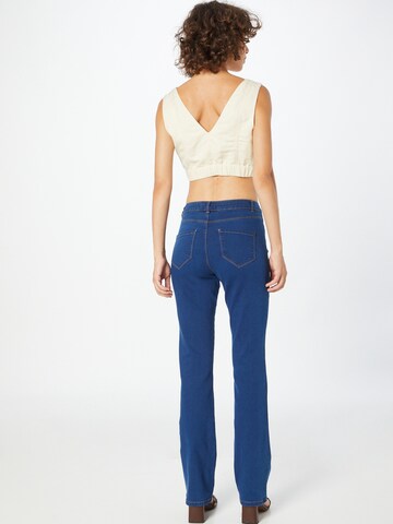 Dorothy Perkins Flared Jeans 'Ellis' in Blau