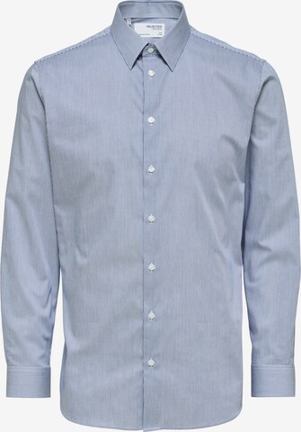 SELECTED HOMME Slim fit Zakelijk overhemd in Blauw: voorkant