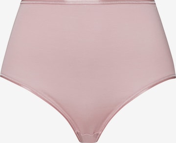 Slip ' Cotton Seamless ' Hanro en rose : devant