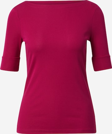 T-shirt 'JUDY' Lauren Ralph Lauren Petite en rose : devant