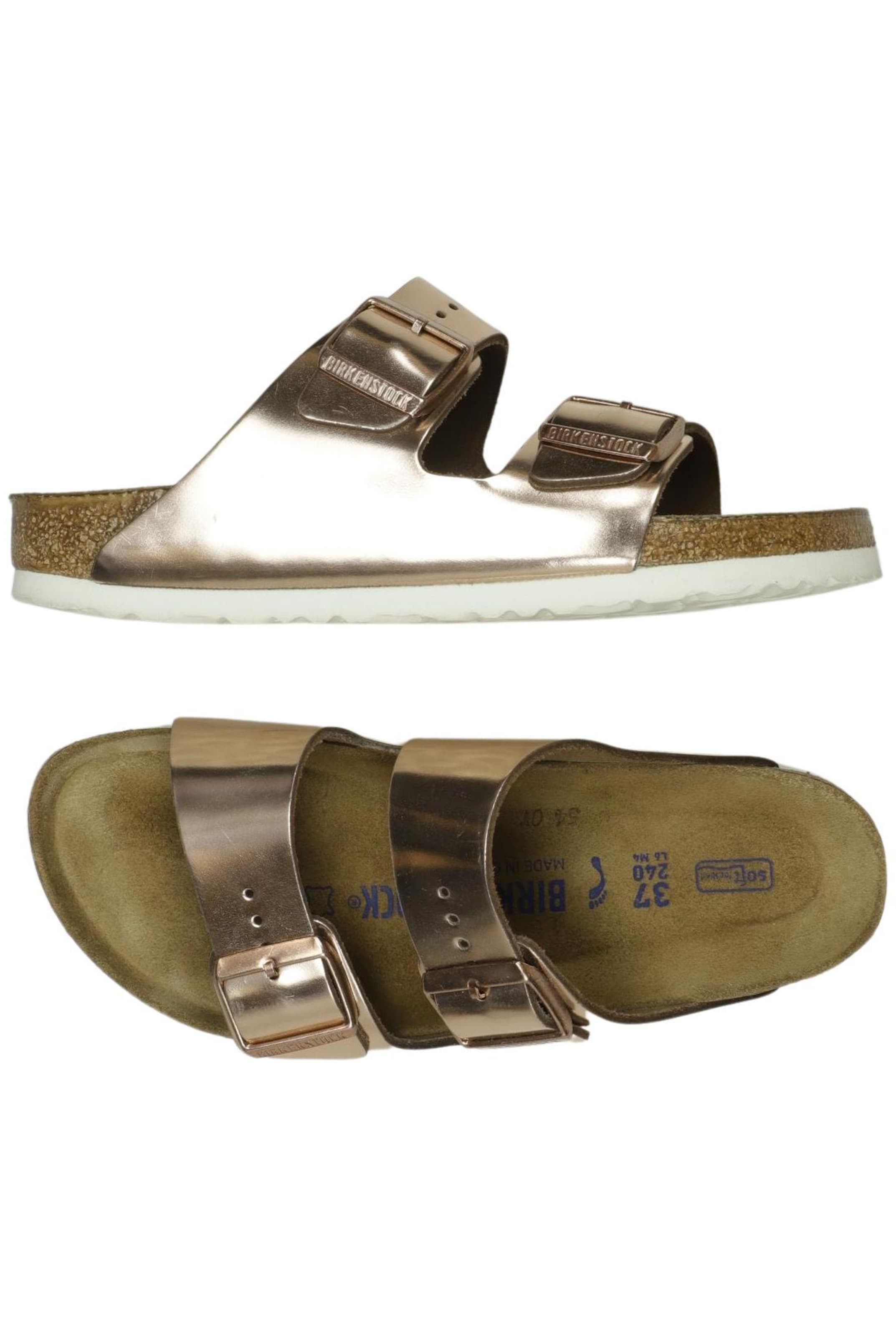 BIRKENSTOCK Sandals & High-Heeled Sandals in 37 in Gold: front