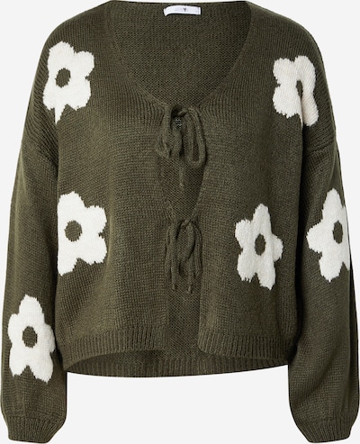 Kardiganas 'Am44elie' iš Hailys, spalva – rusvai žalia / balta, Prekių apžvalga