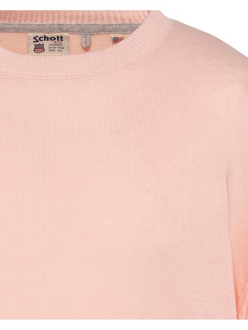 Schott NYC Sweater in Pink