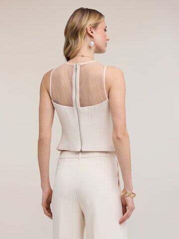 Haut MOTIVI en beige