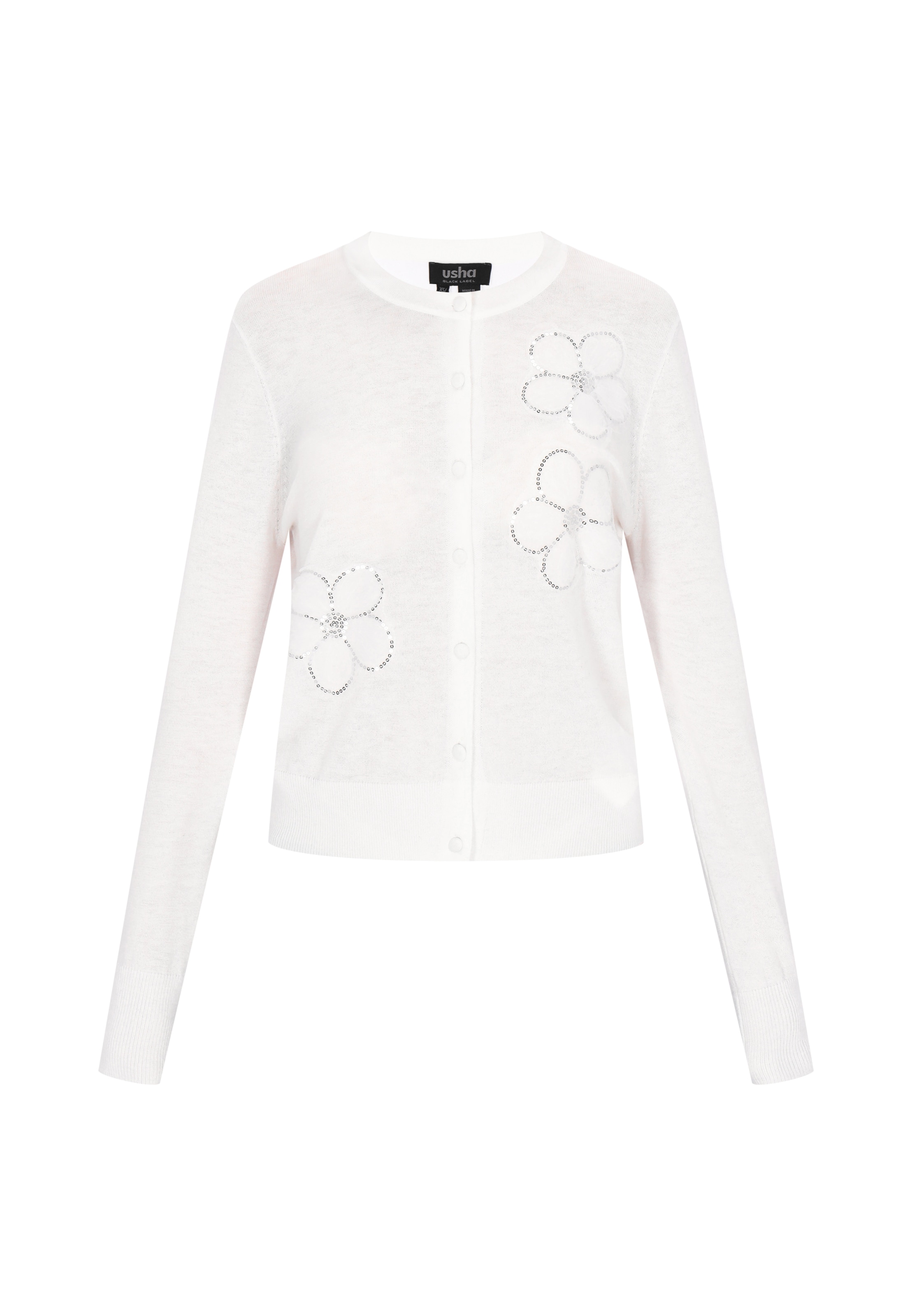 usha BLACK LABEL - Cárdigan en blanco: frente