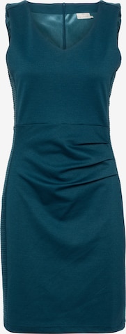 Kaffe Sheath dress 'Sara' in Blue: front