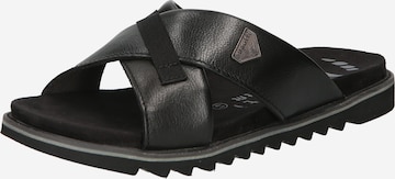 bugatti Pantolette 'Limon' in Schwarz: predná strana