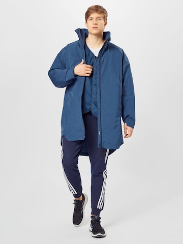 ADIDAS PERFORMANCE Outdoor jacket 'Myshelter' in Blue