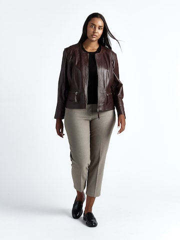 JCC Lederjacke in Rot