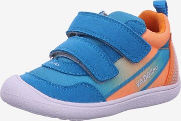 Vado Lauflernschuh 'Minisky Velcro Vatex' in Blau: Vorderseite